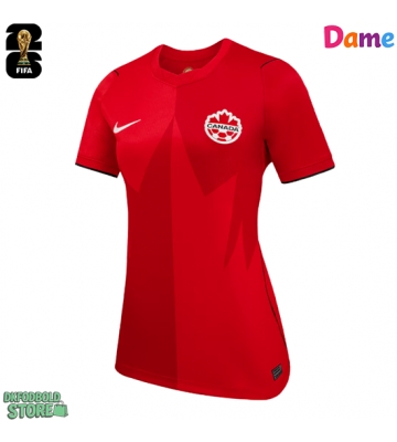 Canada Replika Hjemmebanetrøje Dame VM 2026 Kortærmet